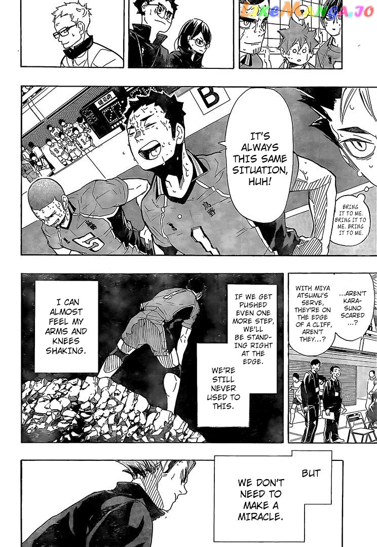 Haikyuu!!, Chapter 287 image 06